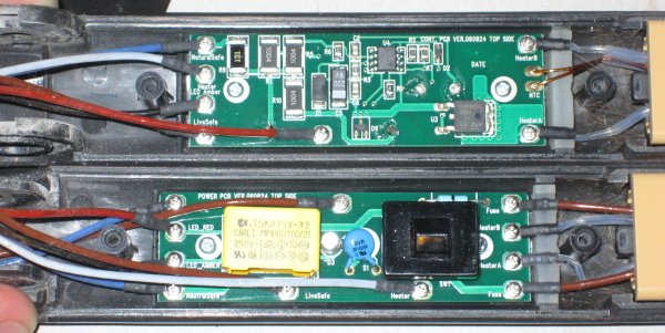 GHD-Repair: GHD 4.0B Hair Straighteners basic electrical wiring component diagram 