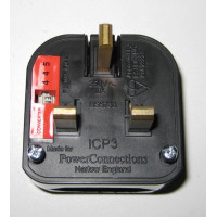 3A European to UK Plug Adapter