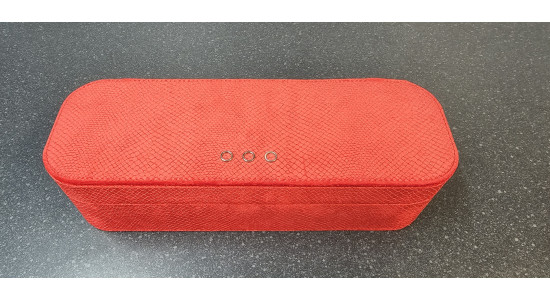 Red VelvetBox Vanity Case.