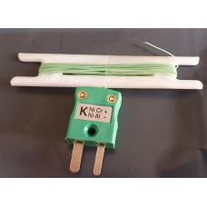 Flattened Bead Miniature K Type Thermocouple Probe